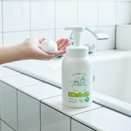 MIYOSHI Family Soap Foam Body 600mL Floral Scent