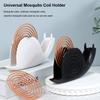 Snail Shape Incense Holder Fireproof Mosquito Coil Burner Household Mosquito Coil Holder for Table Decorations Gifts