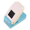 Square Tab Punch Portable Supplies Handheld Paper Punching Loose Leaf Separator Label for