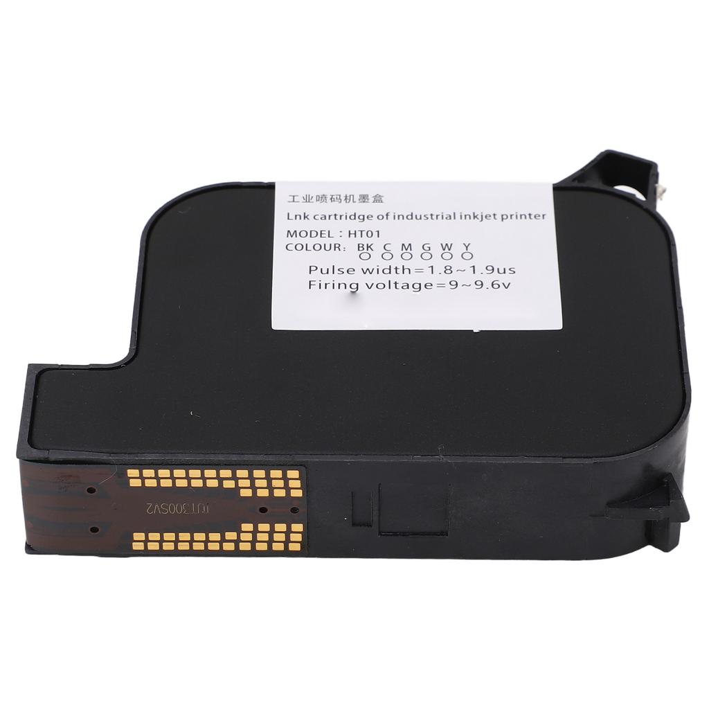 12.7mm Inkjet Printer Ink Cartridge Handheld Coding Machine Quick Drying Invisible Cartridge 42ML