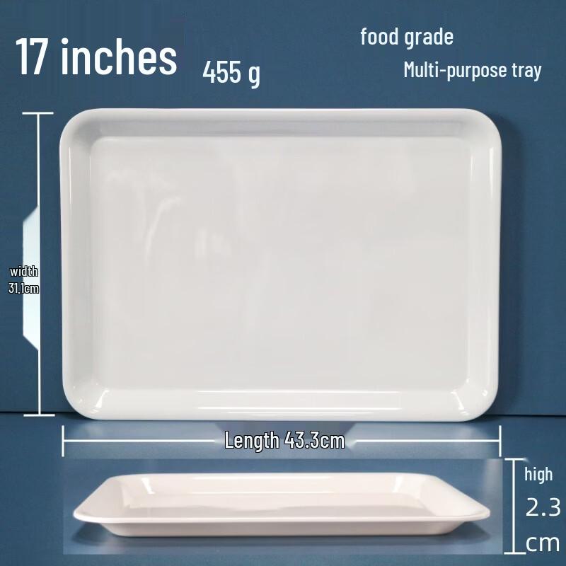 Jingzhouyuan Melamine Plastic Serving Trays
