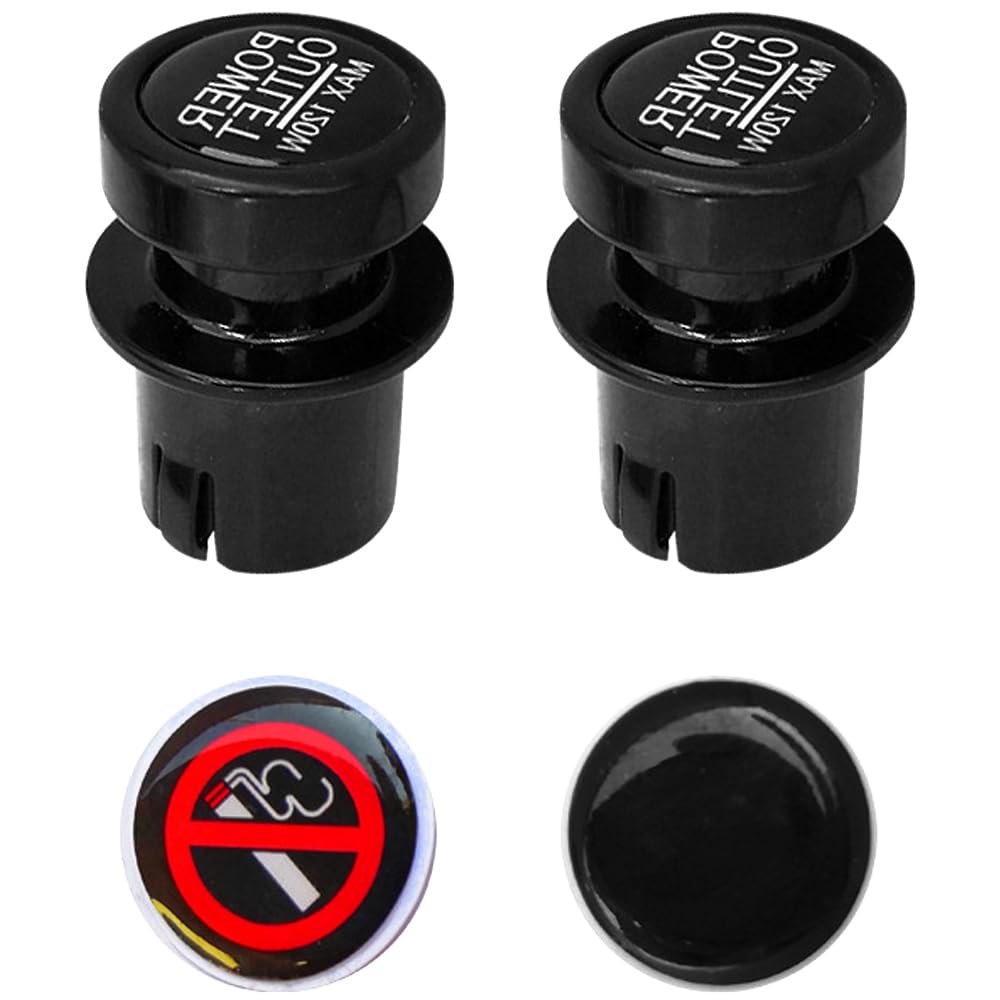 Cigarette Lighter Socket Cover, Waterproof and Dustproof Plug for Car