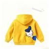 Stylish Kids Hoodie Pullover, Timeless Cartoon Duck Figure With Vintage Text Art Graphic Sweatshirt, Autumn Winter Casual Long Sleeve Top for Children