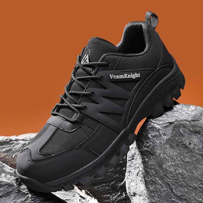 New men's shoes men's outdoor hiking shoes breathable and wear-resistant fashion casual sports shoes platform versatile