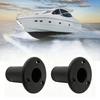 Pontoon Ladder Insert Plugs Removable Pontoon Ladder Insert Cup for Ship Ladder Accessories Black 1 1 4 Inch