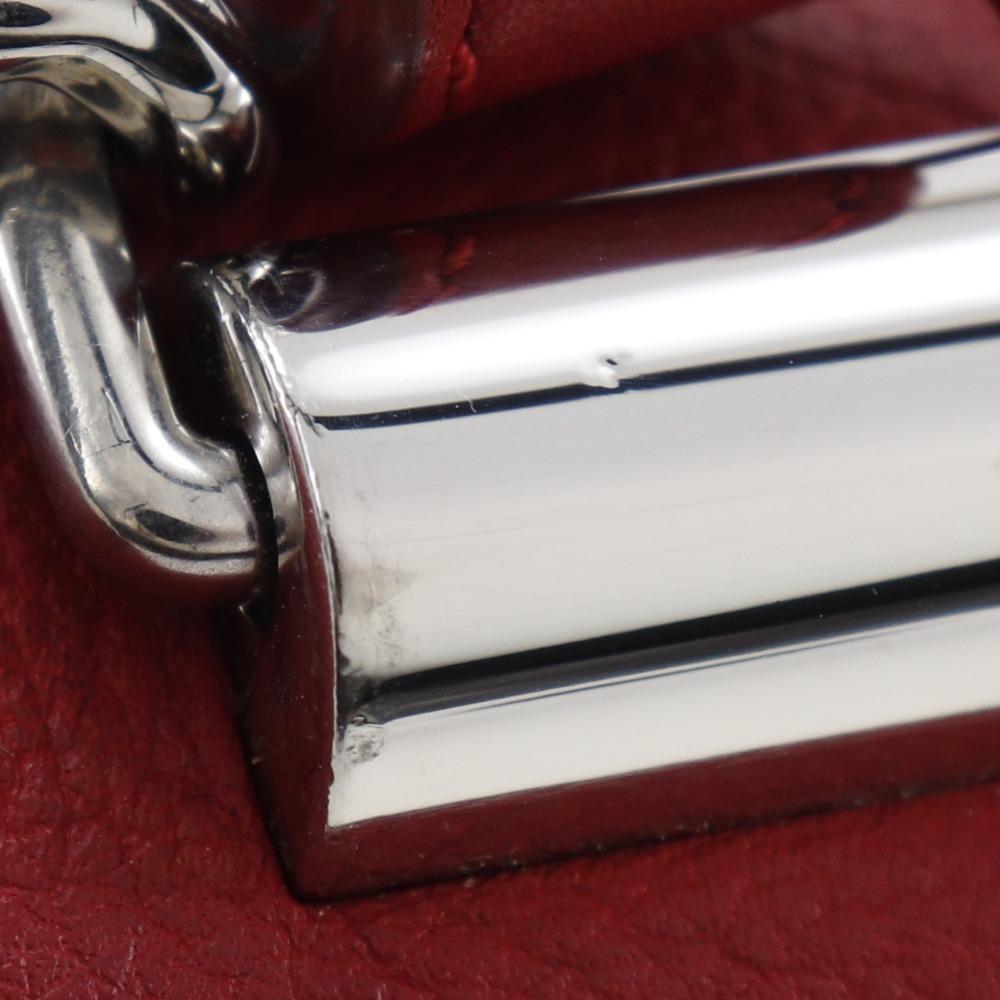 Louis Vuitton Rock Me BB Shoulder Bag M51202 2WAY Ruby Red Calfskin Women Used