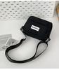 Nylon cloth messenger bag college student leisure sports small backpack single shoulder travel street Internet celebrity wide shoulder strap small