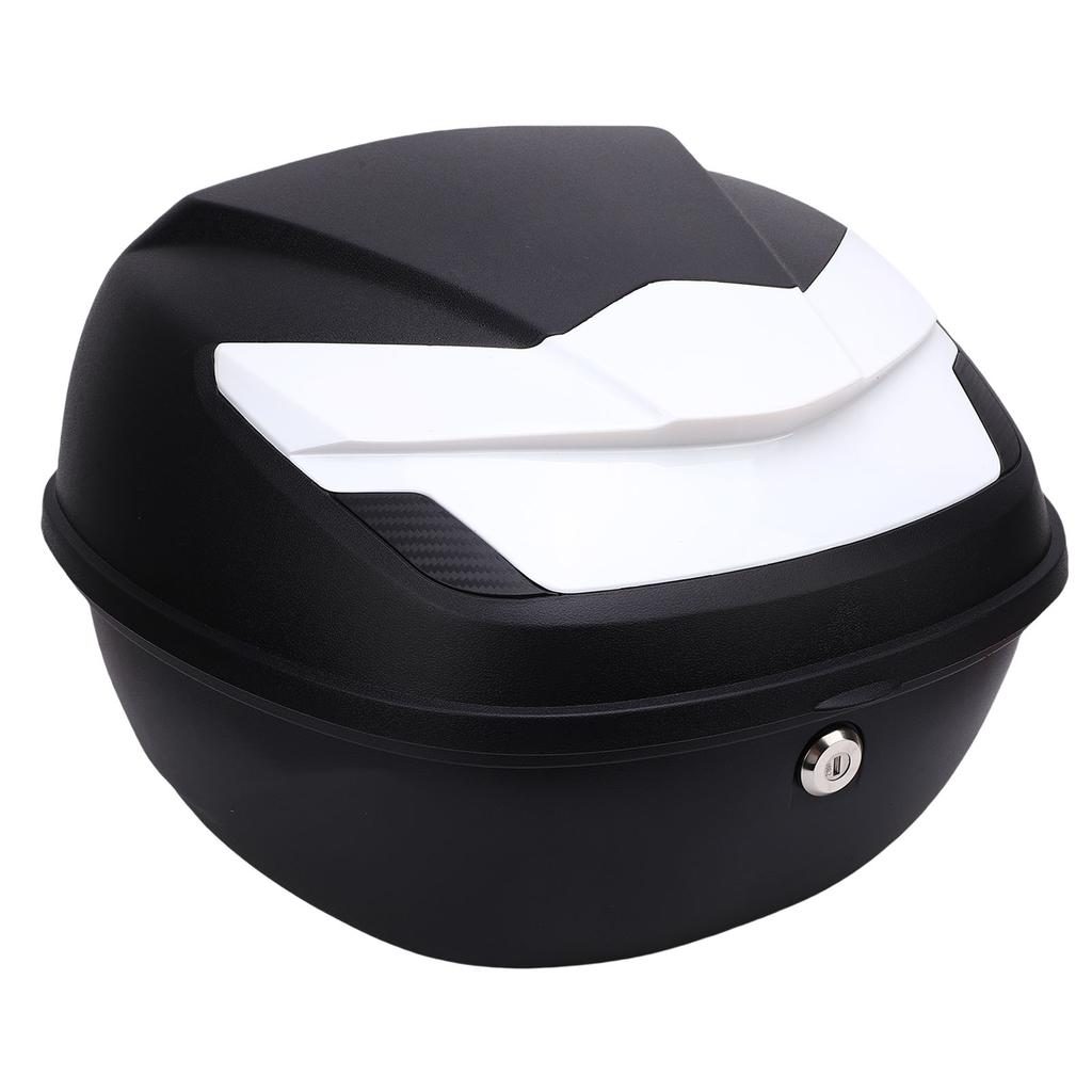 39L Motorcycle Top Case Waterproofing Luggage Storage Trunk Tail Box with 2 Keys Universal for Scooter