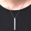 1 Set Pet Urn Necklace High Durability Rust-proof Stainless Steel Jewelry Necklace with Ashes Holder Bottle Pendant for Women