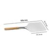 58 56 66 Cm Aluminum Pizza Peel Shovel with Wooden Handle Cake Shovel Baking Tools Cheese Cutter Peels Lifter Tool Pizza Shovel