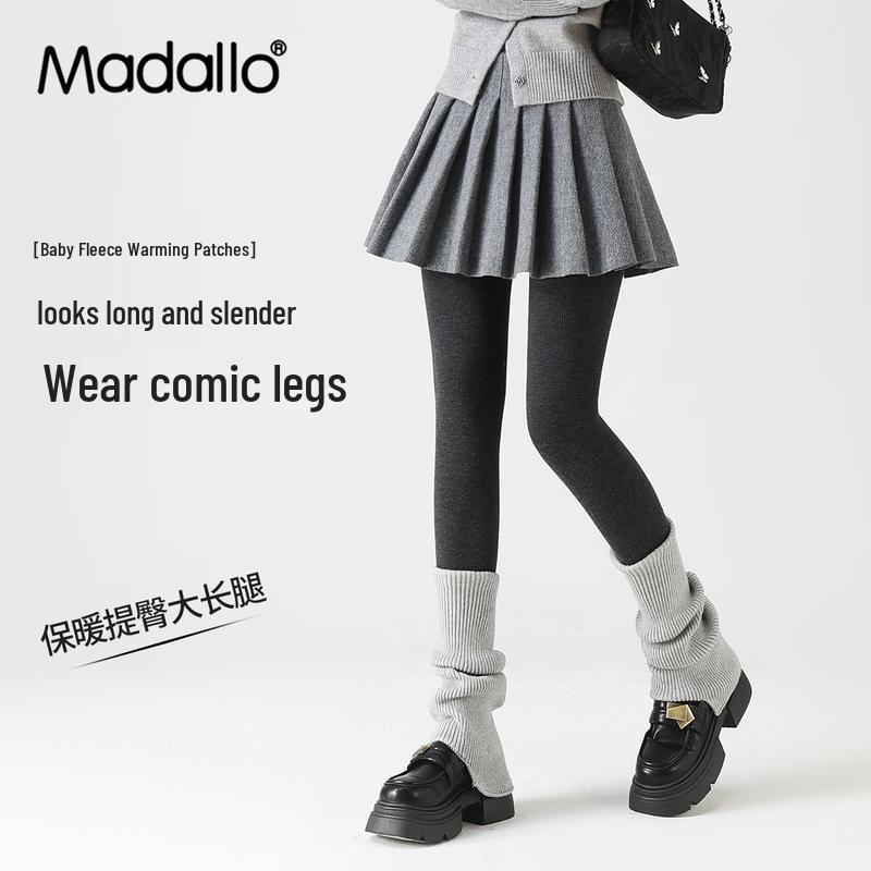 

Женские модальные термофлисовые колготки с носками One Size (Fits 80-150 jin)