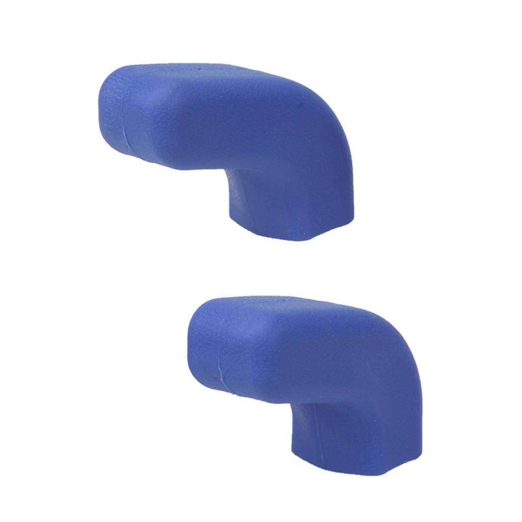2 Pieces Front Tow Hooks Covers Hitch Covers Replaces Rubber Professional Easy to Install Accessories for Wrangler