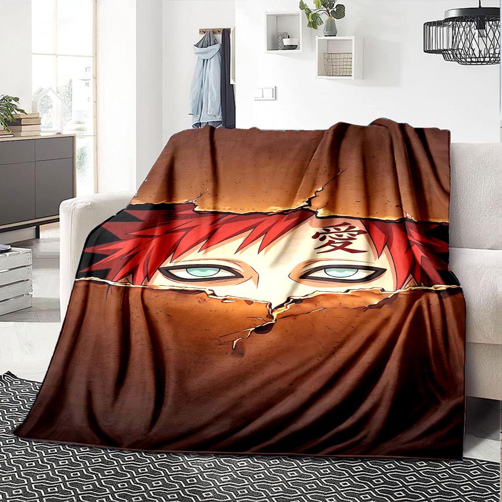 Naruto Blanket Soft Warm Cozy Suitable for Couch Chair Office for All Occasions Playful Design Suitable for Gifting Relatives and Friends