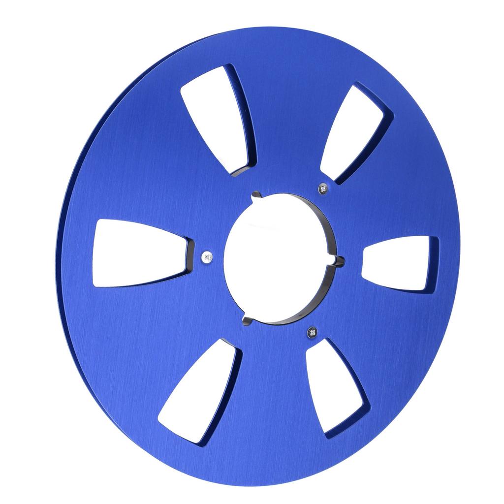 14 10.5 Inch Empty Tape Reel 6 Hole Aluminum Alloy Universal Open Reel Sound Tape Empty Reel for