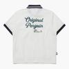 MunSingwear Women S Half Zip Woven T ShirT whiTe mr122pTS32