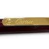 Pristine Cartier Ballpoint pen Santos de Cartier Twist type Bordeaux Used