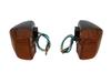 M3 Honda NSR250 CBR250RR Genuine Type Turn Signal Set of 2 Orange Lens