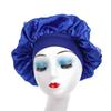 Wide Brim Satin Nightcap: High Elasticity Anti-Frizz Silk Chemotherapy Hat for Hair Care