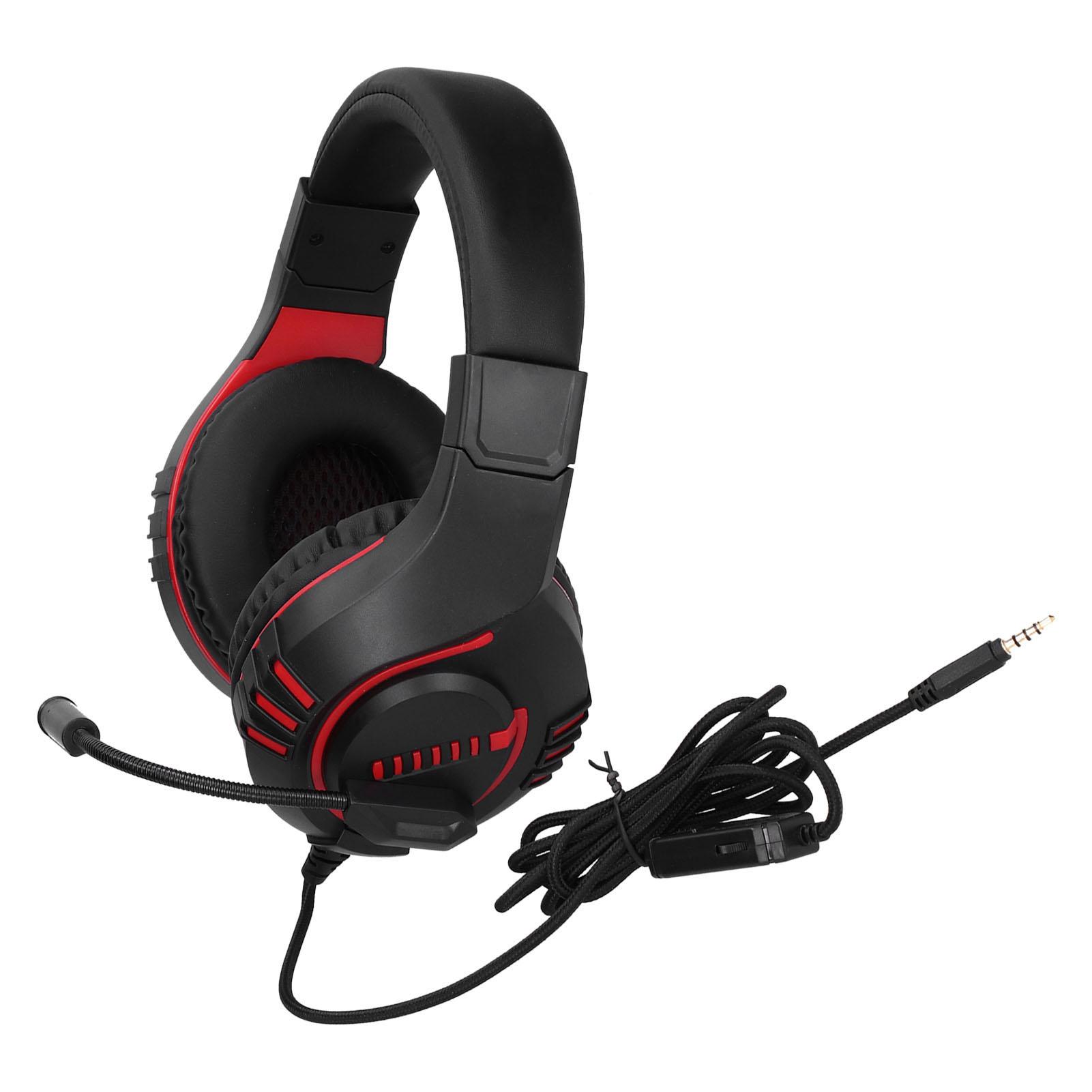 

M205 Wired Gaming Headset with Microphone 3.5mm Jack Noise Reduction Gaming Headset for PS4 красный