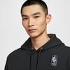 Men's Nike NBA Sweatshirts Men's Black Hooded Moderate