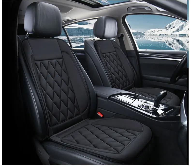 

12V Подушка с подогревом для автомобильного сиденья Зимний комплект для сиденья Подогреватель Чехол на сиденье водителя Подогрев Автомобильные аксессуары Комплект нагревательных подушек Универсальный