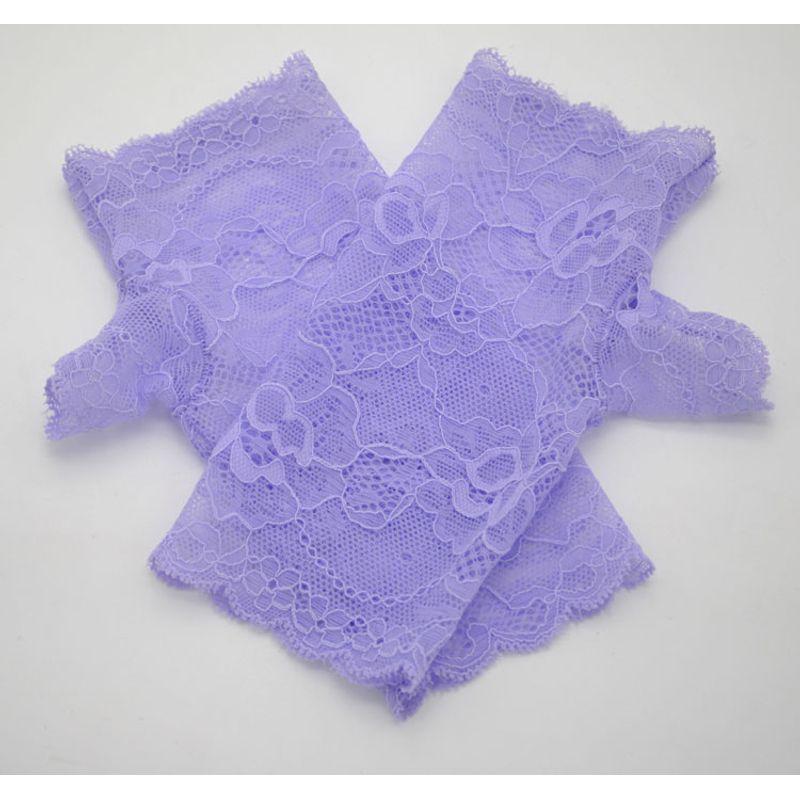 New Arrival Lace Half Finger Gloves Women's Thin Summer Silk Ice Short Sun Protection Driving Non Slip Elastic Fingerless Gloves Bridal Gloves