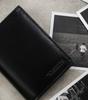 Black Leather Men's Wallet with RFID Protect - Cavaldi