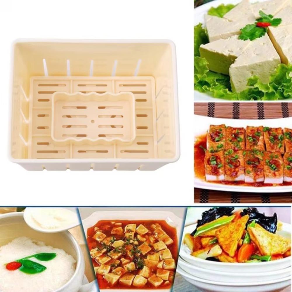 S gázou Krabička na výrobu tofu DIY příslušenství Forma na výrobu tvarohu Nová forma na lisování tofu