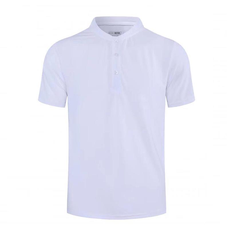 Men's Summer Short Sleeve Quick-Dry Sports T-shirt for Tennis, Baseball, Running, and Fitness