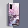 Custodia per telefono Fiori di ciliegio per Samsung Galaxy S6 S7 Edge Plus S9 S20Plus S20ULTRA S10lite S225G S10 Note20ultra