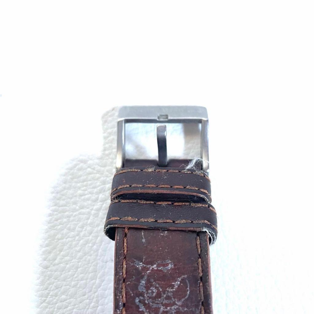 Used Vivienne Westwood TIME MACHINE Watch Brown Leather Unisex Genuine Leather Strap With Box Sold Out