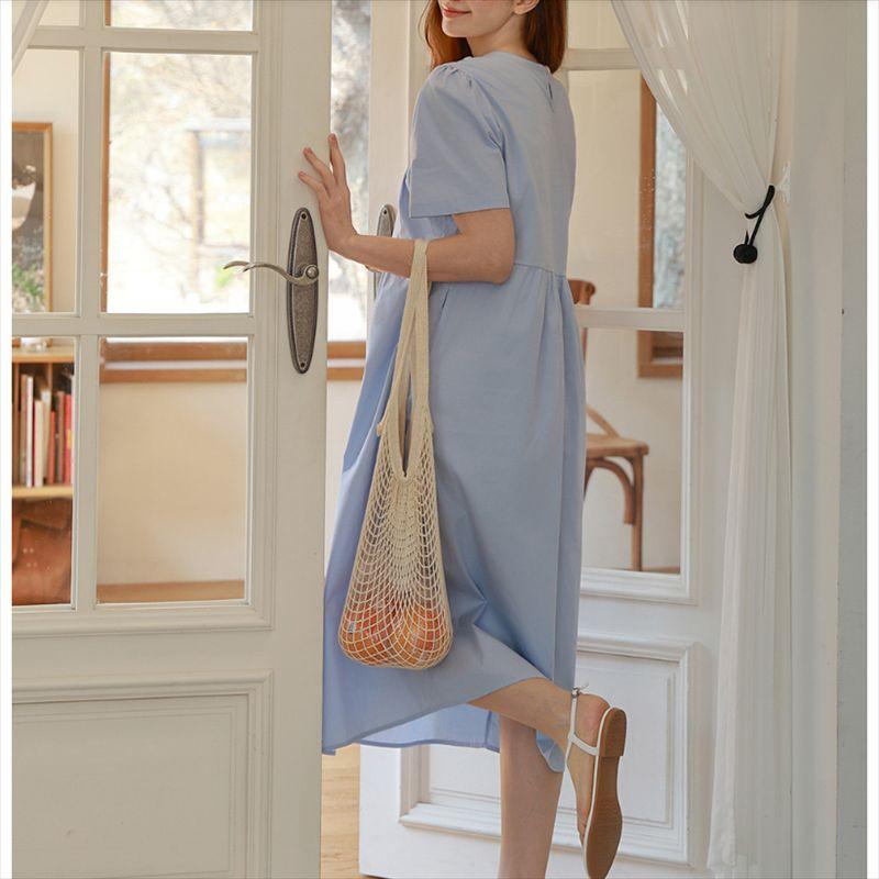 Women Big Size L-4XL Summer Casual Ladies Loose Dress plus Size Skirt