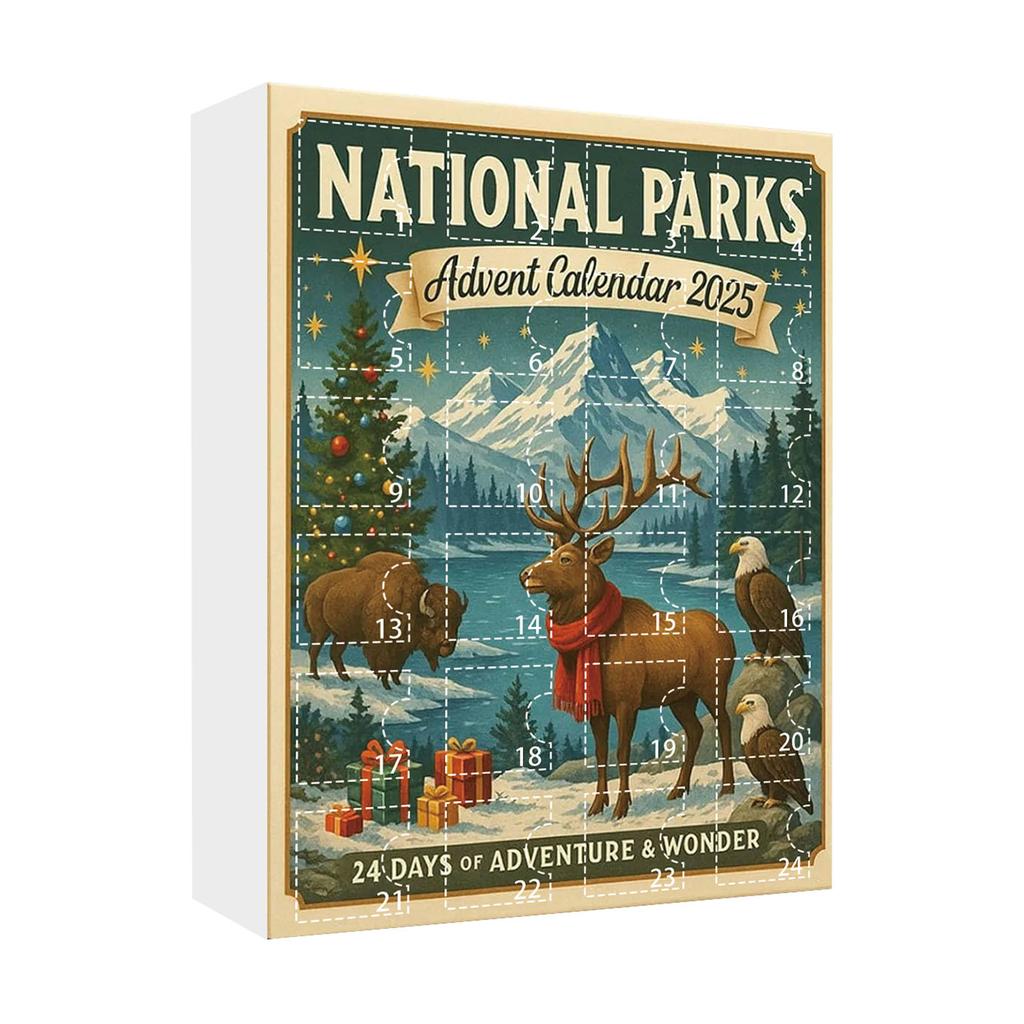 Národné parky Adventný kalendár 2025 Adventný kalendár s parkovou tematikou Blind Box