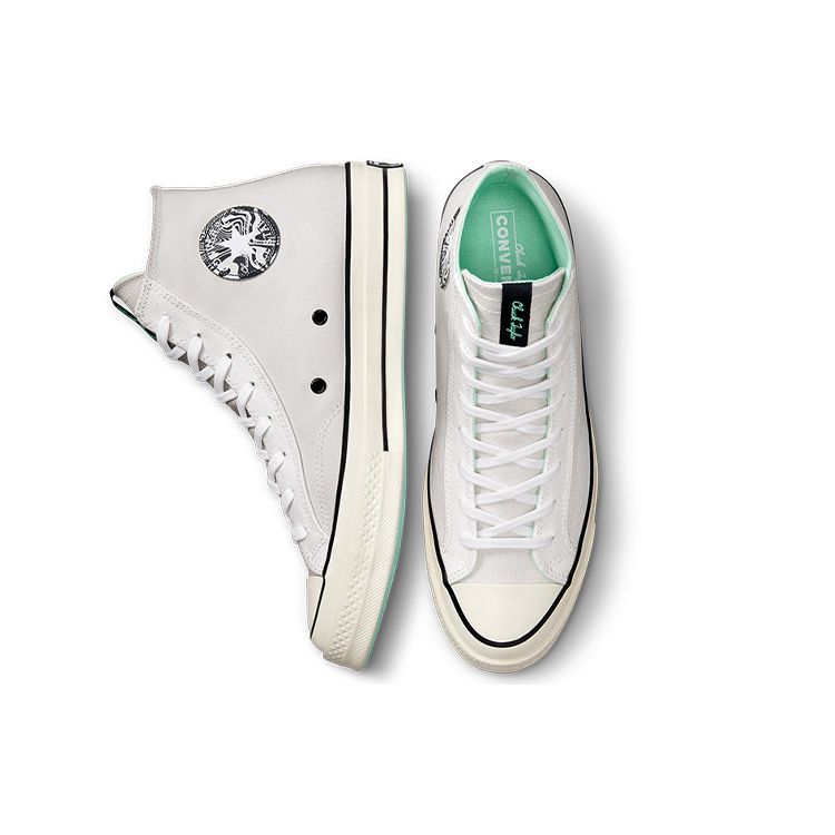 Converse 1970s Chuck Taylor All Star High Top Canvas Sneakers Unisex Sneakers Gray A00742C