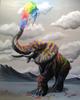 5D Diamond Painting Elephant Full Drill Square Needlework Diamond Embroidery Full Set Animal Diamond Mosaic Cross Stitch Craft Kit Home Decor