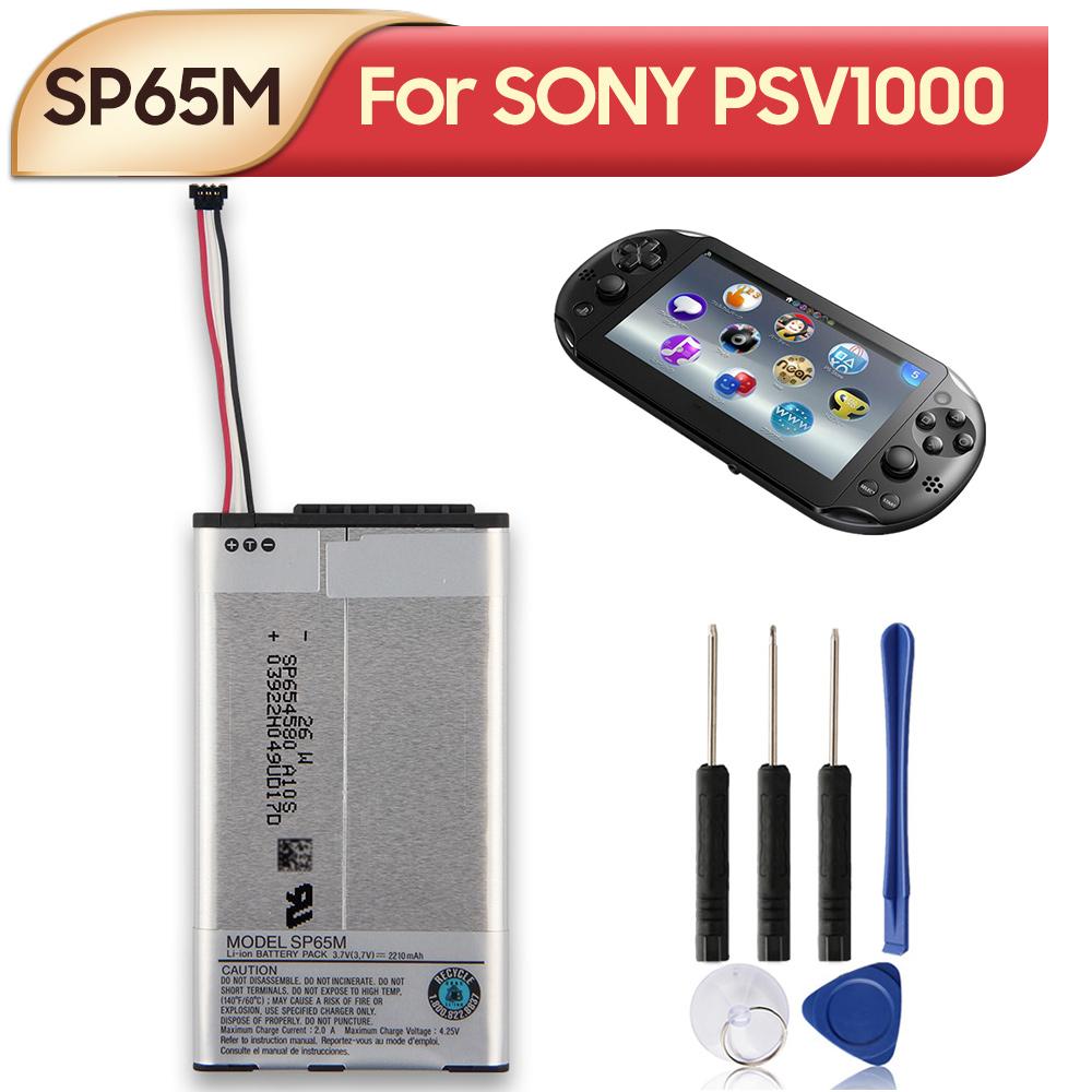 Batteria al Litio Ricaricabile Per SONY PSV1000 PCH-1001 PCH-1101 PSV VITA PSVITA 1000 Batteria SP65M 2210mAh