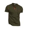 Men's Short-sleeved T-shirt Summer Youth Sports and Leisure Quick-drying Stand-up Collar Pearl Cotton Polo Shirt