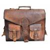 Herren Echte Vintage Leder Messenger Schulter Laptop Aktentasche Umhängetasche