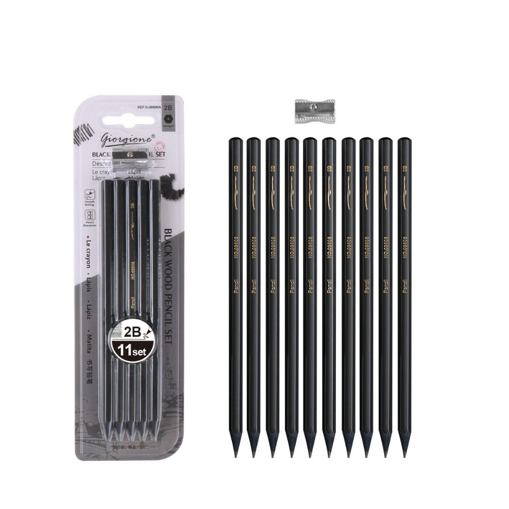 Graphite Mixed Sketching Pencil Soft Drawing Pencil Set Charcoal Pencil  Drawing Stationery