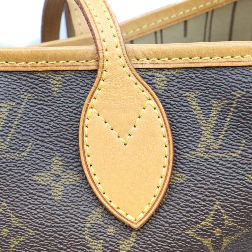 LOUIS VUITTON 2008 M40156 Monogram Neverfull MM Tote Bag Tote Bag Black / Gold HardwareUsed