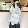 Schoolbag Junior High School Girl High School Student Backpack College Student Travel Commuter Backpack College Wind Lightweight Cute