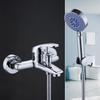 TLXT YP-H0568 Wall-Mounted Hot/Cold Bathtub & Shower Faucet