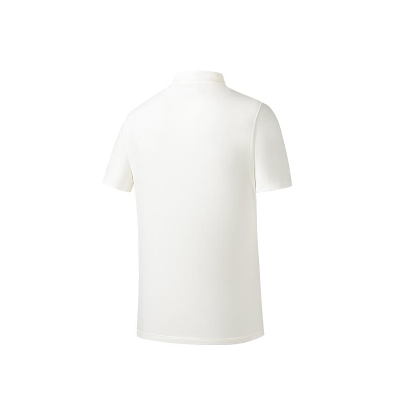 Anta Simple Solid Color Versatile Breathable Short Sleeve Polo Shirt Men Tops 152620159-1