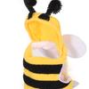 Haustier Vogel Kleidung Honigbiene Kostüm Fluganzug für Papagei Vogel Kostüm Unzertrennliche Nymphensittich Fotoshooting Anzug