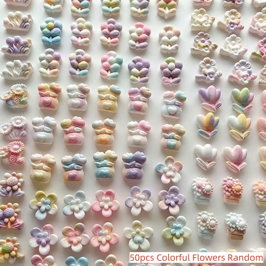 100Pcs Colorful Mini Cat's Paw Cute Soft Colorful Candy Cat Paw Antistress Stress Relief Toy Slow Rebound Decompression Toys