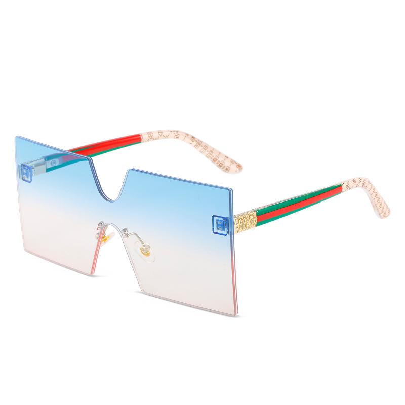 

Солнцезащитные очки, персонализированные очки в большой оправе, цельные солнцезащитные очки для женщин