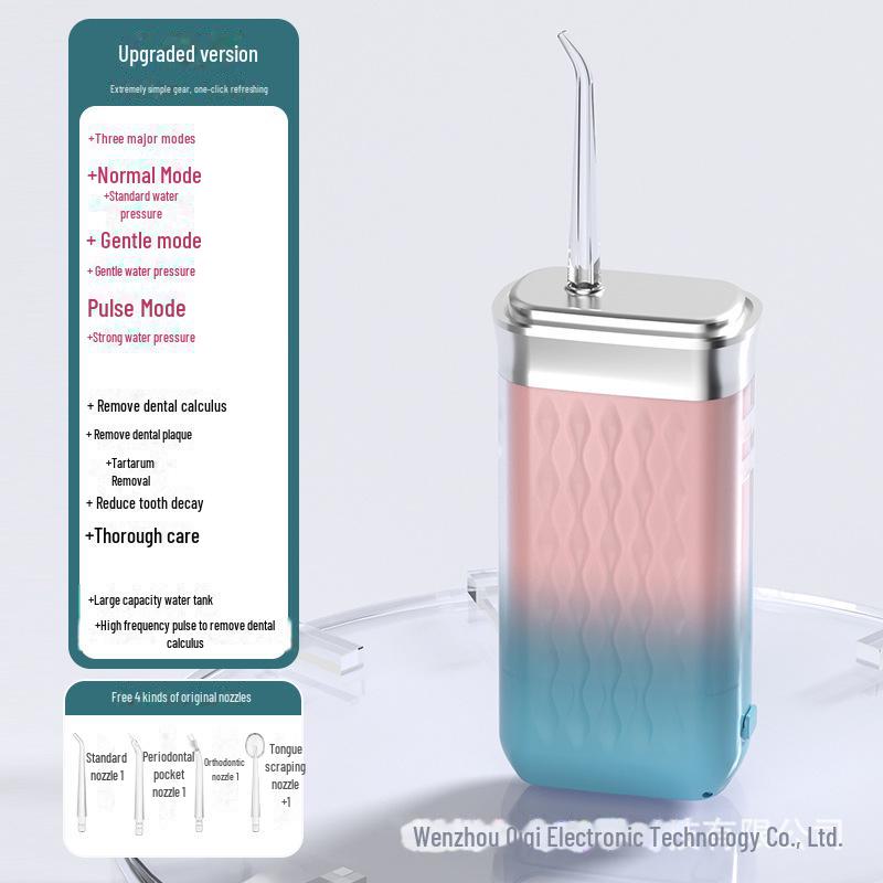 Portable Electric Water Flosser for Effective Oral Cleaning and Tartar Removal