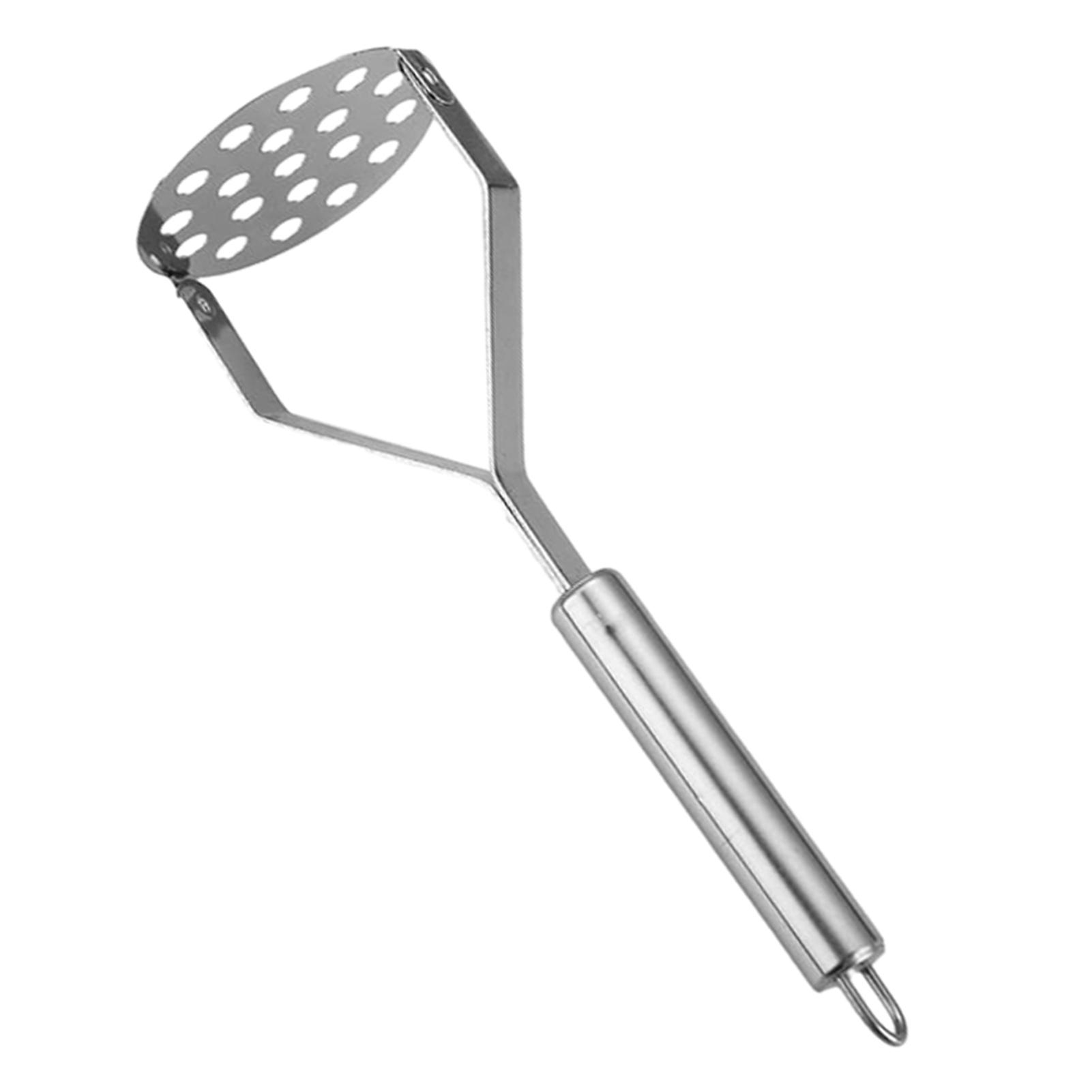 Stainless Steel Manual Potato Masher Kitchen Tool for Avocado Pumpkin Sweet Potato Masher Kitchen Gadget Food Mud Press Masher