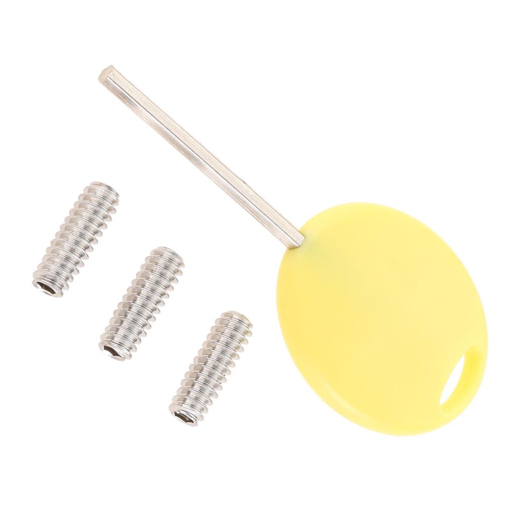 Longboards Surfing Board Fin Key & Screws Replacement Surfboard Fin Hexagon Key for Surfing Board Accessory Easy to Use