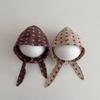 Infant Headwrap Dots Pattern Baby Caps Infant Turban Caps Soft Baby Headwear Perfect for Boy & Girls Aged 0 To 3 Year